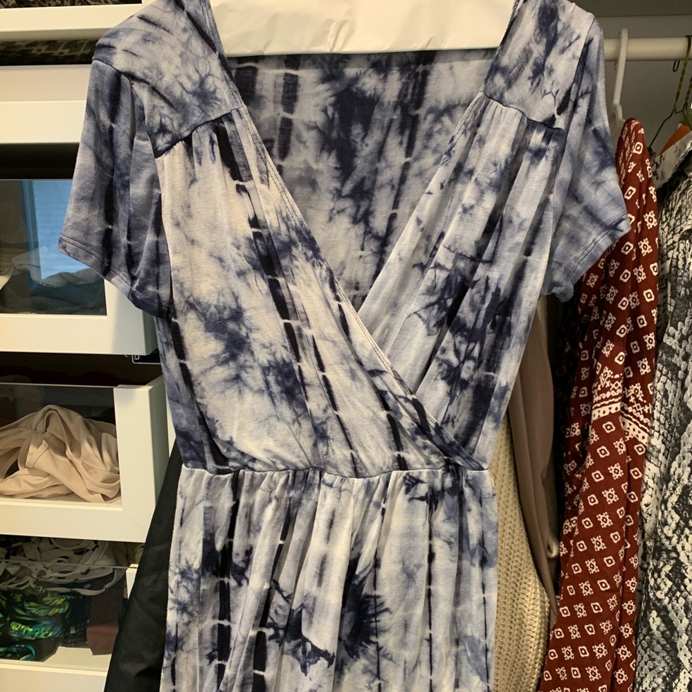 Adorable tie dye romper!